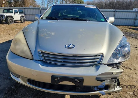 2004 Lexus Es 330 z USA, uszkodzony, nr VIN JTHBA30G645055662